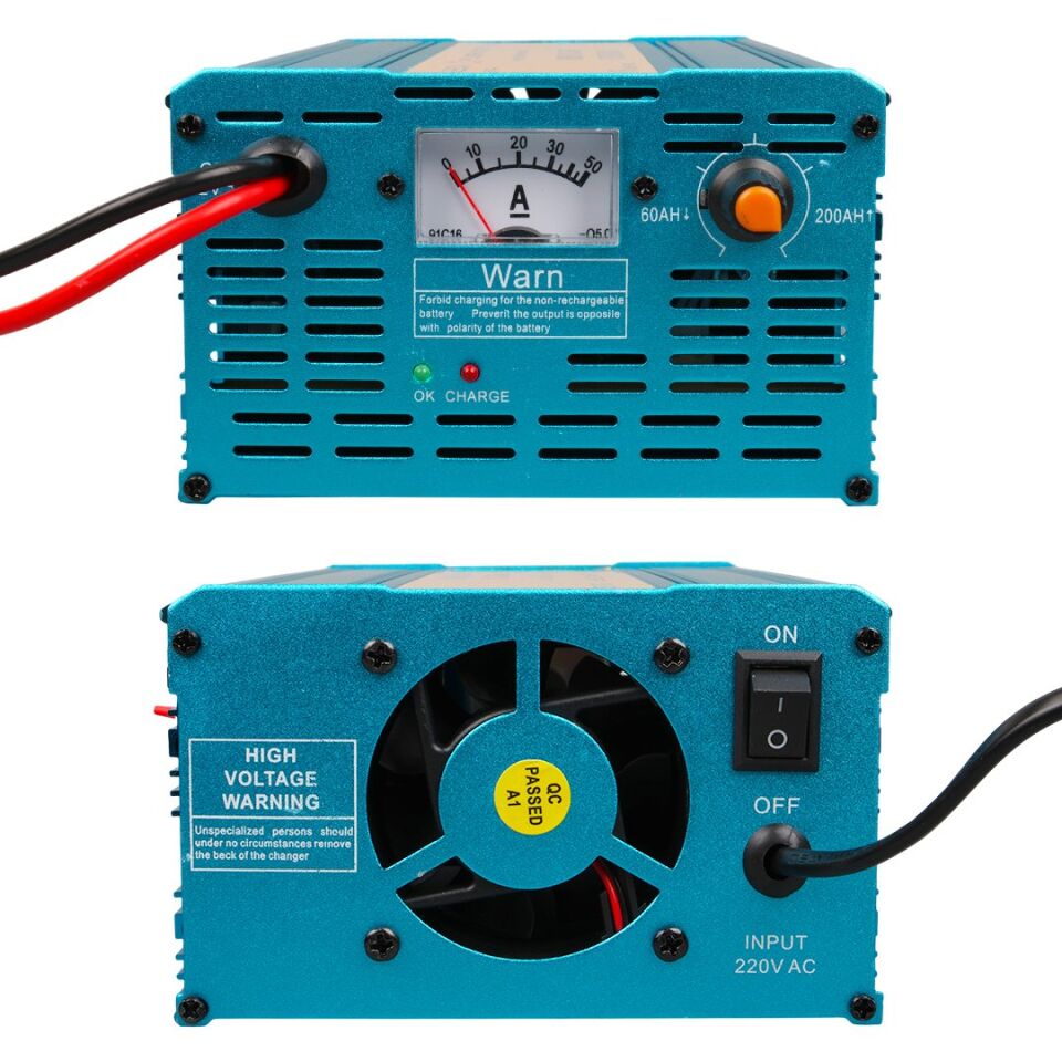 Powermaster MA-1230A 12 Volt 30 Amper Akıllı Akü Şarj Cihazı