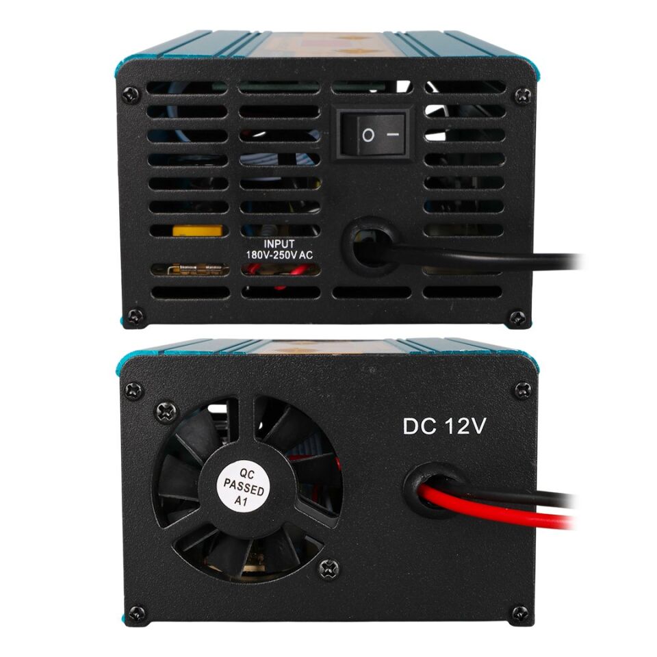 Powermaster DC-1210A 12 Volt Ekranlı Akıllı Akü Şarj Cihazı