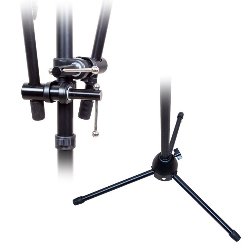 Magicvoice MV-19496 Üç Çubuklu 80CM-145CM Mikrofon Sehpası