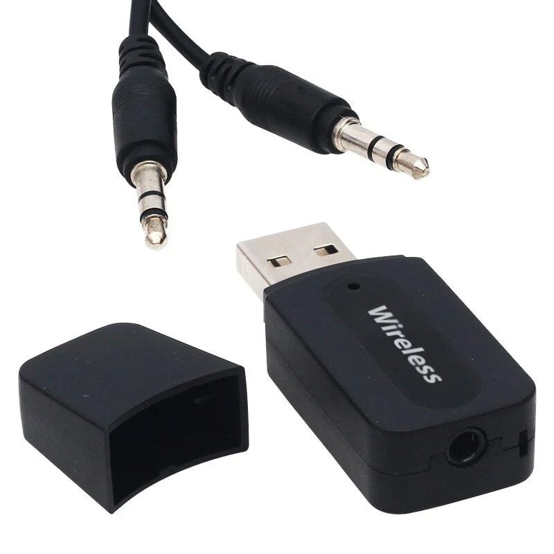 PowerMaster PM-15152 Bluetooth Wireless TO 3.5mm Jack Audio Ses MP3 Alıcı