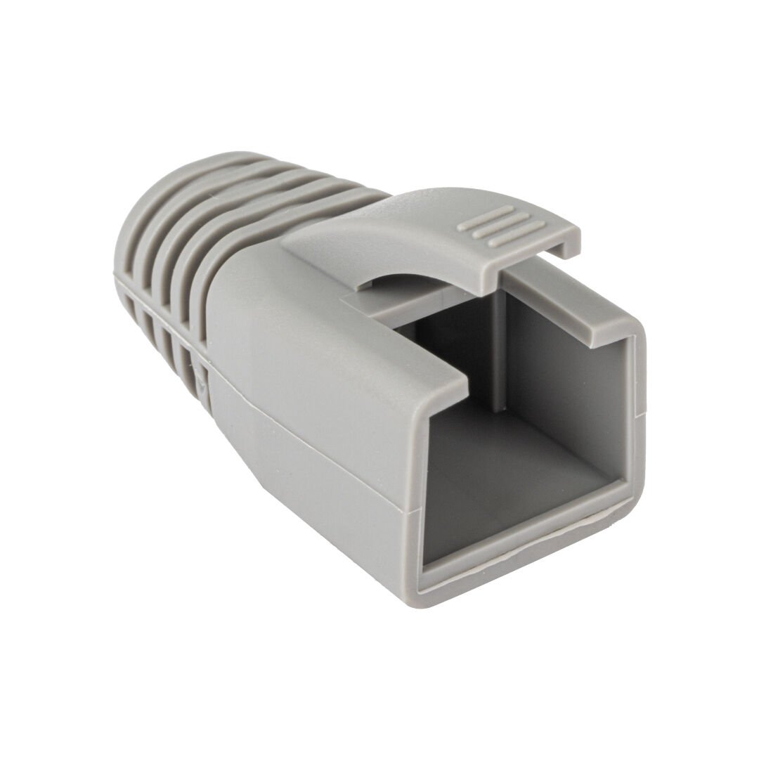 Powermaster PM-23884 CAT7 RJ45 Kılıf Boot Gri (1 Adet)