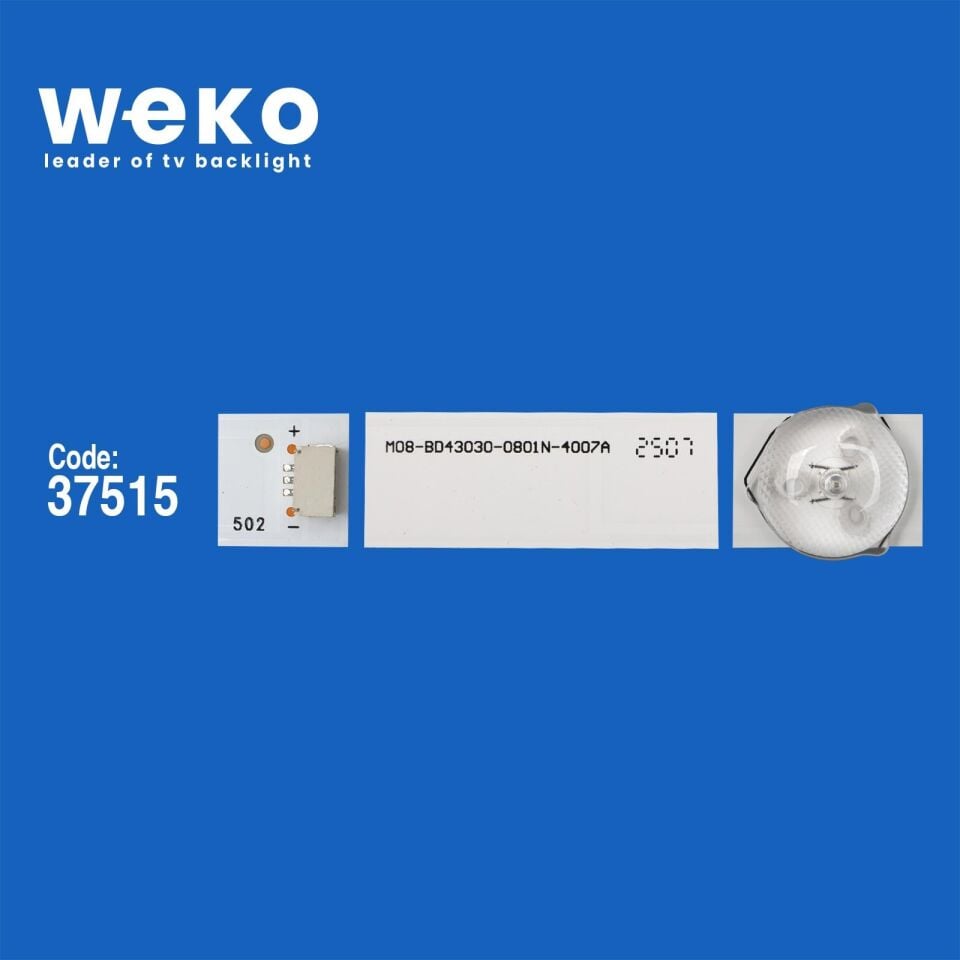 Wkset-5911 36304X3 Shineon M08-Bd43030-0801N-4007A 3 Adet Led Bar