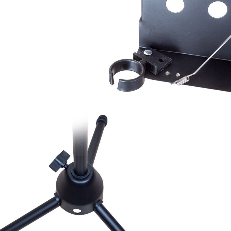 Magicvoice MV-19498 70 Cm 140 Cm Çift Mikrofon Tutacaklı Nota Sehpası