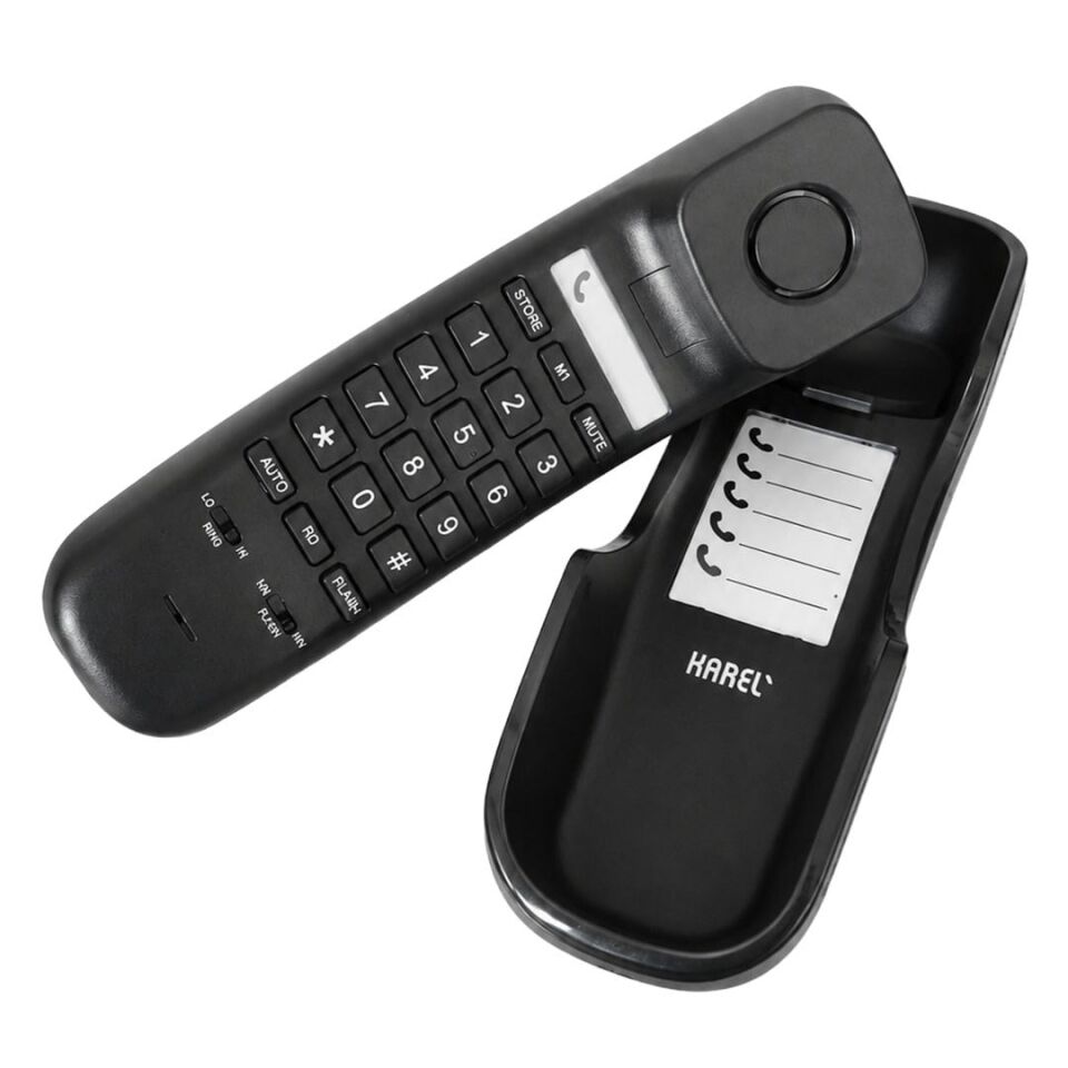 Karel TM-902 Analog Sabit Duvar Ve Masaüstü Tipi Telefonu