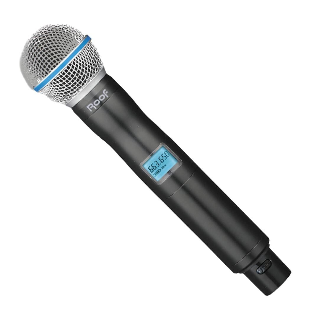 Roof R-10 UHF Profesyonel Kablosuz El Mikrofonu