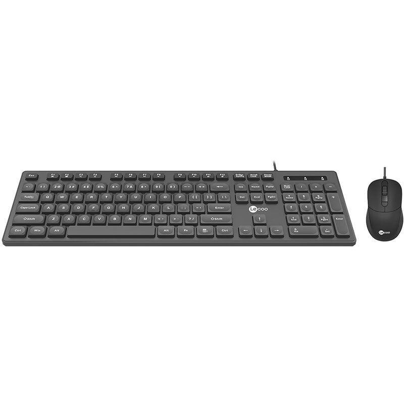 Lenovo Lecoo CM102 USB Kablolu Q Klavye + Mouse Set