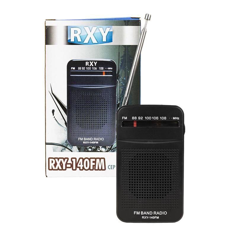 Roxy RXY-140FM Cep Tipi Pilli Mini Analog FM Radyo