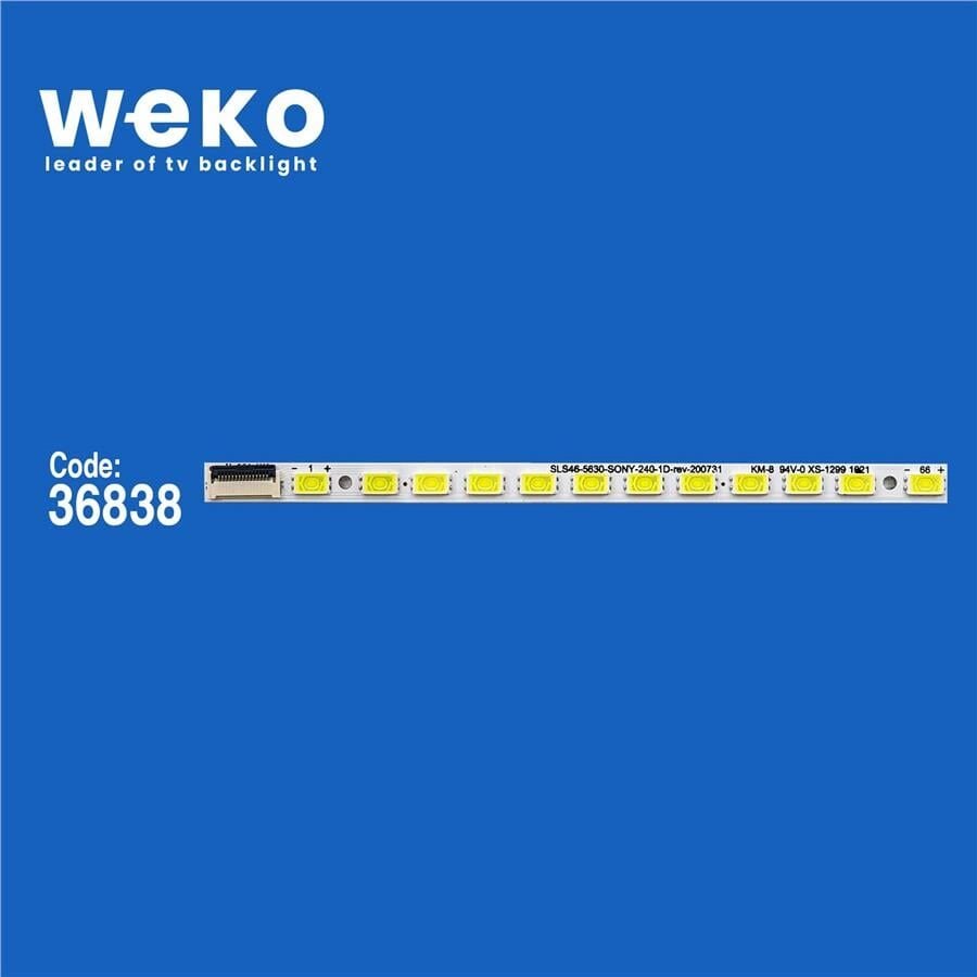 Wkset-6032 36838X4 Sls46_5630_Sony_240_1D_Rev_100218 4 Adet Led Bar (66Led)
