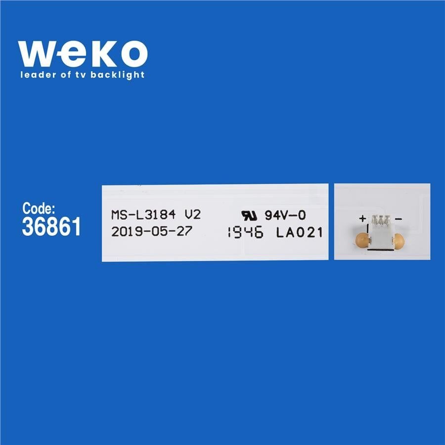Wkset-6050 36861X5 Ms-L3184 V2  5 Adet Led Bar