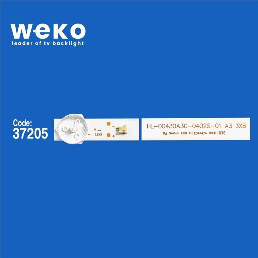 Wkset-6508 37205X3 Hl-00430A30-0402S-06 A1 3X8 3 Adet Led Bar