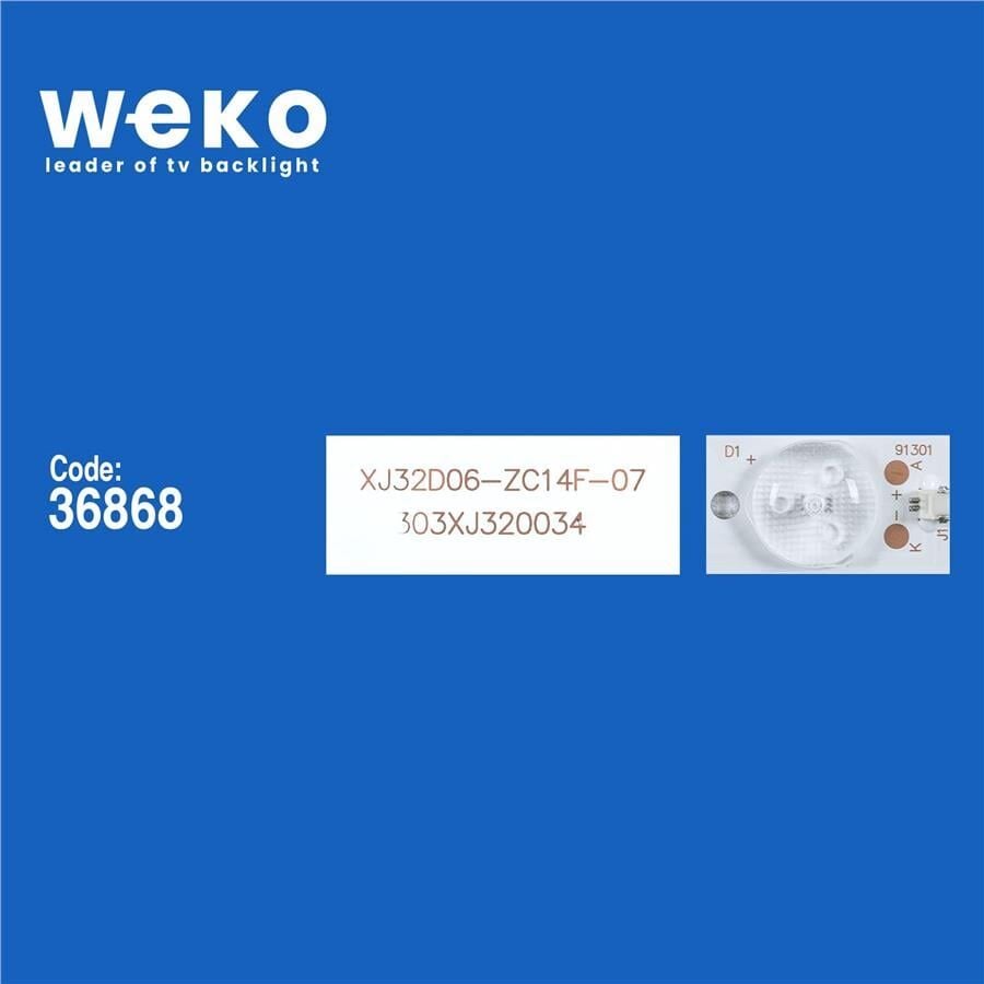 Wkset-6078 36868X3 Xj32d06-Zc14f-07 303Xj320034 3 Adet Led Bar