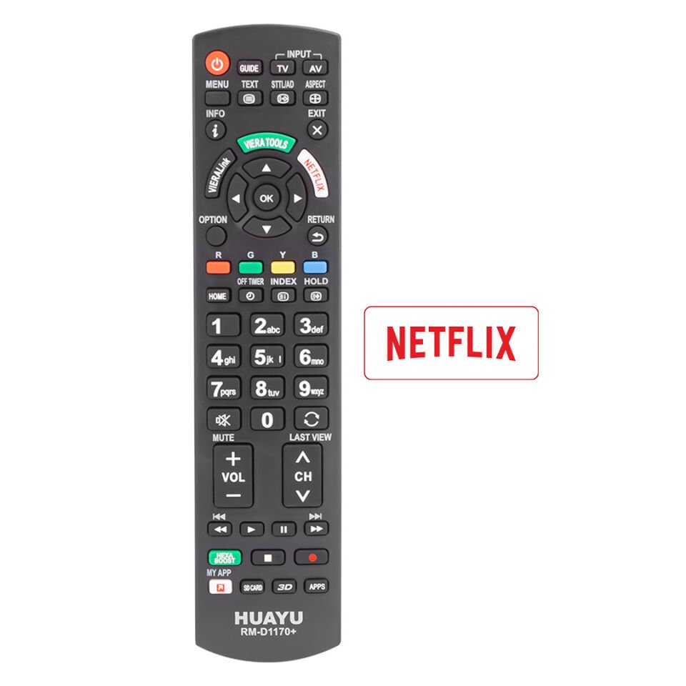 Panasonic RM-D1170+ 3D'li Lcd Led Tv Kumandası