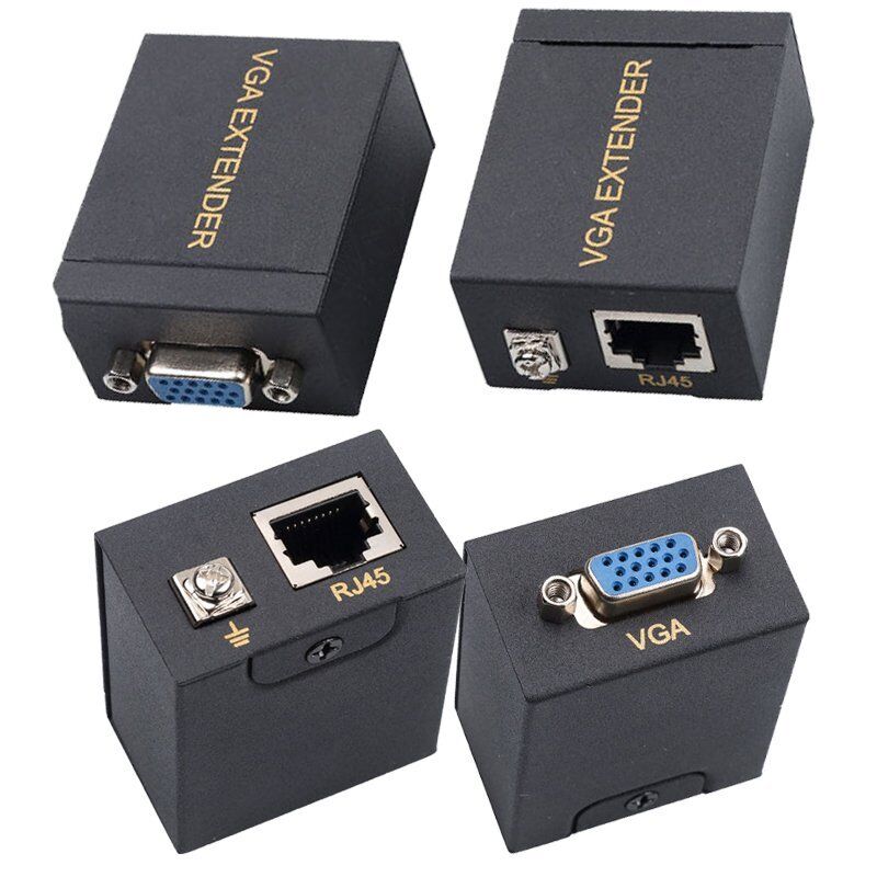 Powermaster PM-17297 VGA CAT5-CAT6 60 Metre Extender Uzatıcı