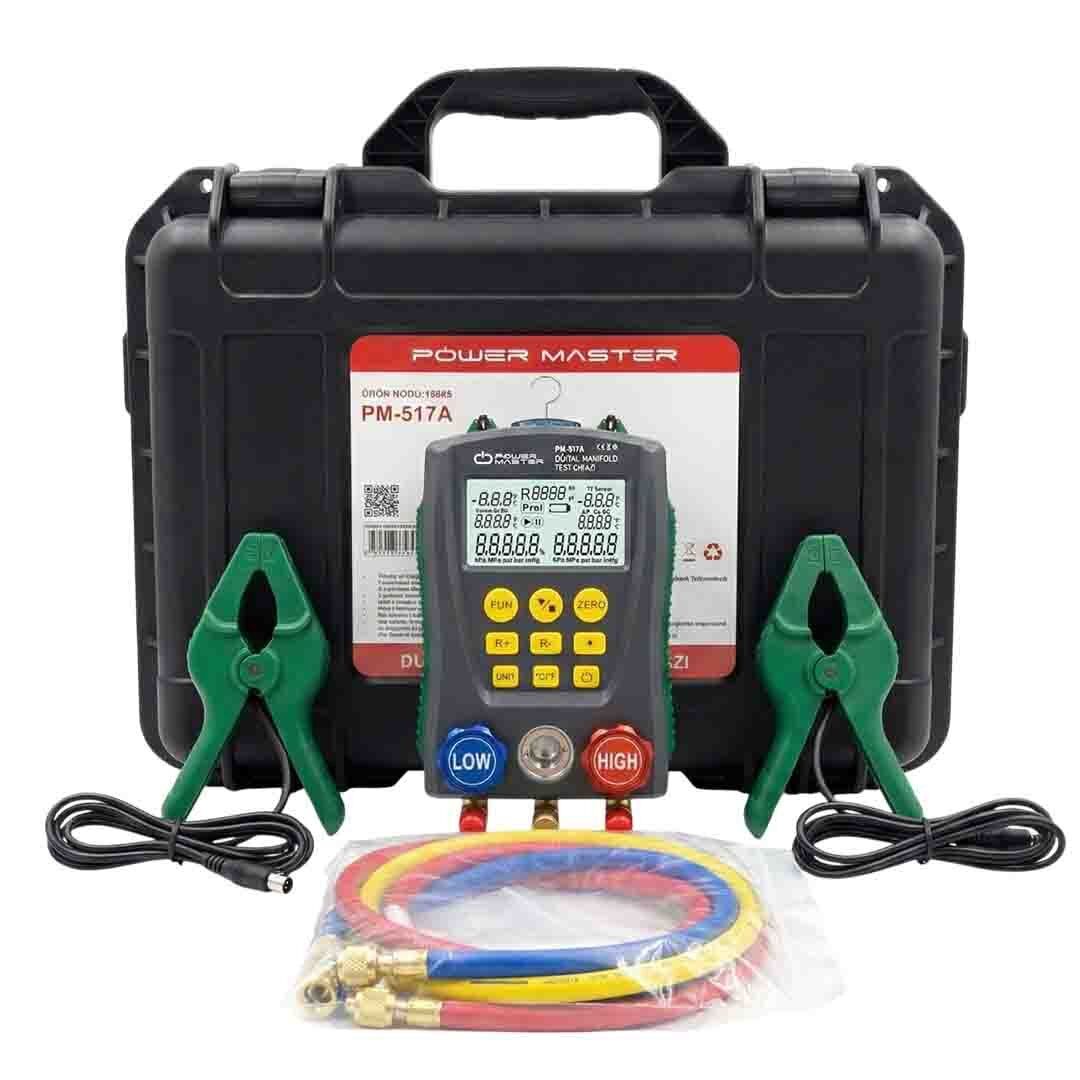 Powermaster PM-517A Dijital Manifold Test Cihazı