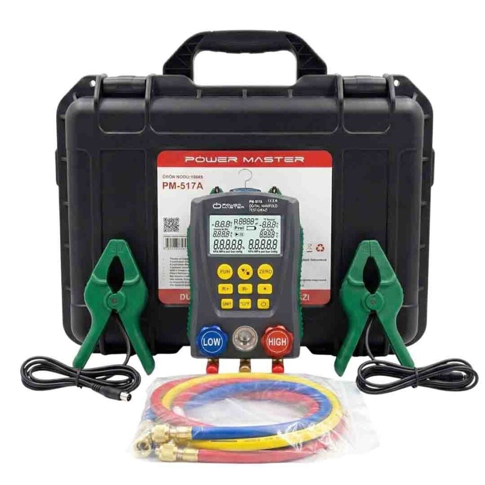 Powermaster PM-517A Dijital Manifold Test Cihazı