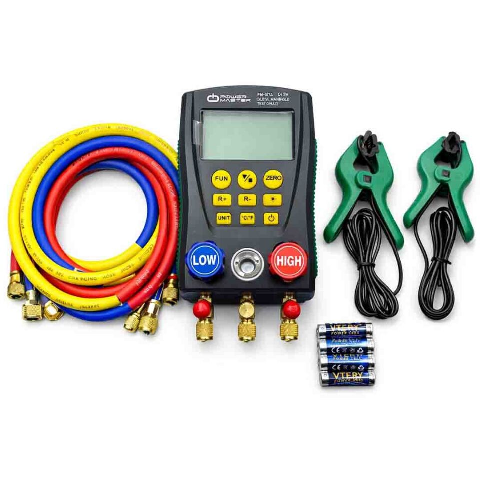 Powermaster PM-517A Dijital Manifold Test Cihazı