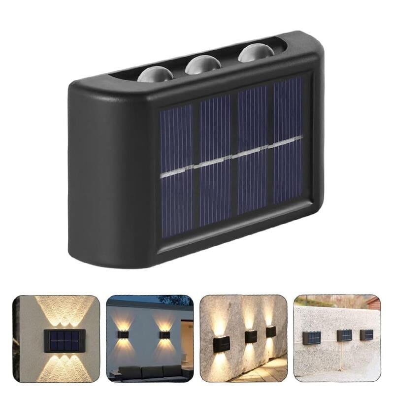 Powermaster PM-21533 2'Li Set Solar Aplik Duvar Lambası