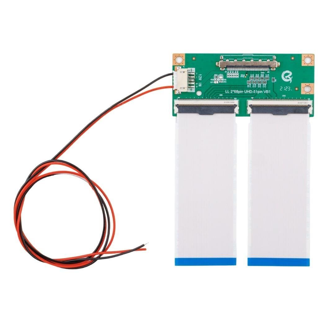 Lvds Flexi Lg Ll 2*68pin Uhd-51 Vb1 Set ( 1 Kart 2 Flexi 1 Kablo)