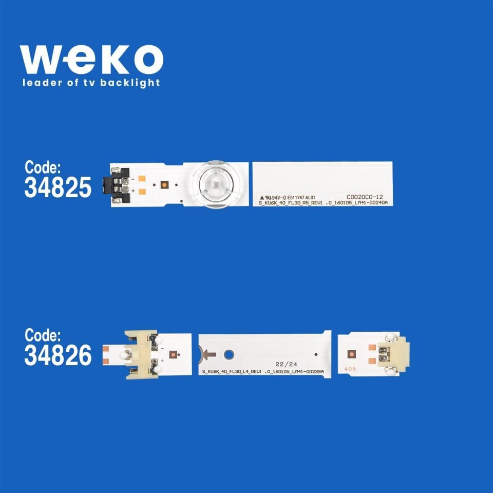 Wkset-5082 34957X5 34958X5 S_Ku6k_40_Fl30 10 Adet Led Bar