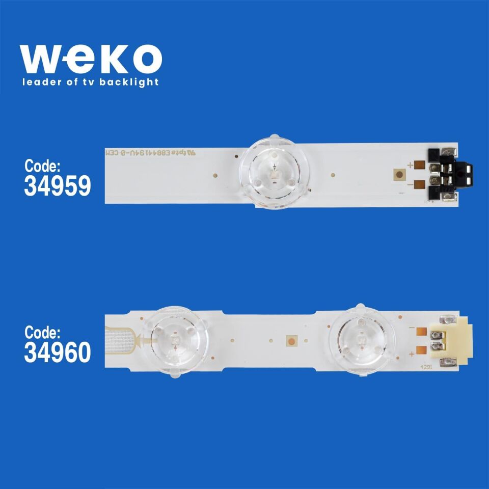 Wkset-5083 34959X4 34960X4 S_Ku6k_43_Fl30 8 Adet Led Bar