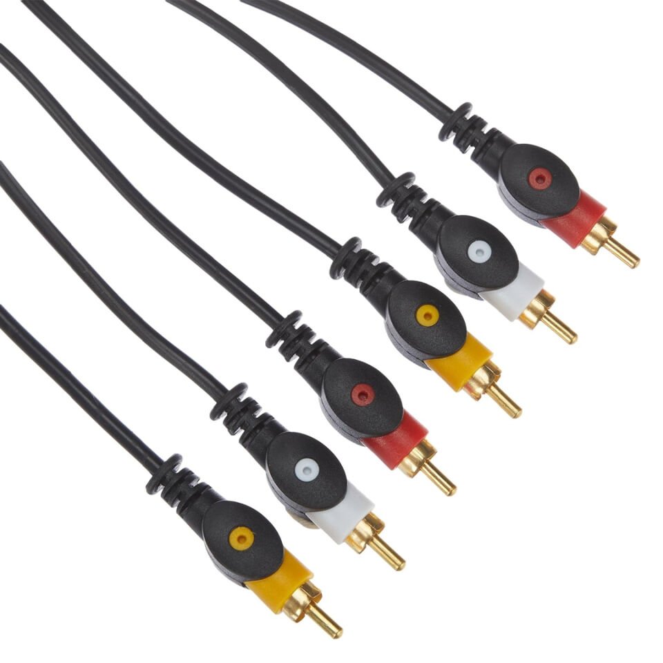 Elektromer 1.Kalite 3 RCA - 3 RCA 15 Metre Kablo