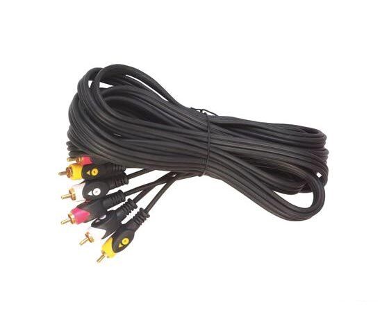 Elektromer 1.Kalite 3 RCA - 3 RCA 15 Metre Kablo