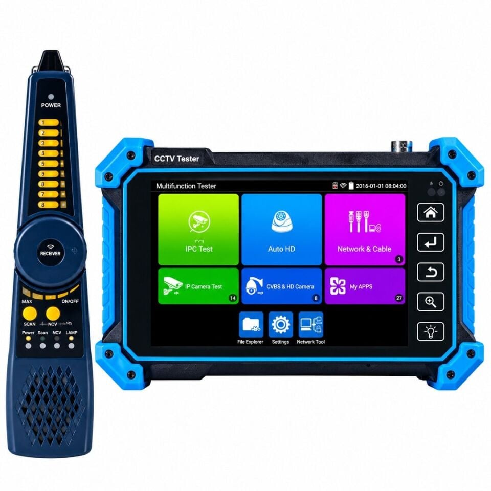 Novacom NVC-IPC5100C Plus V2 Kamera Test Cihazı