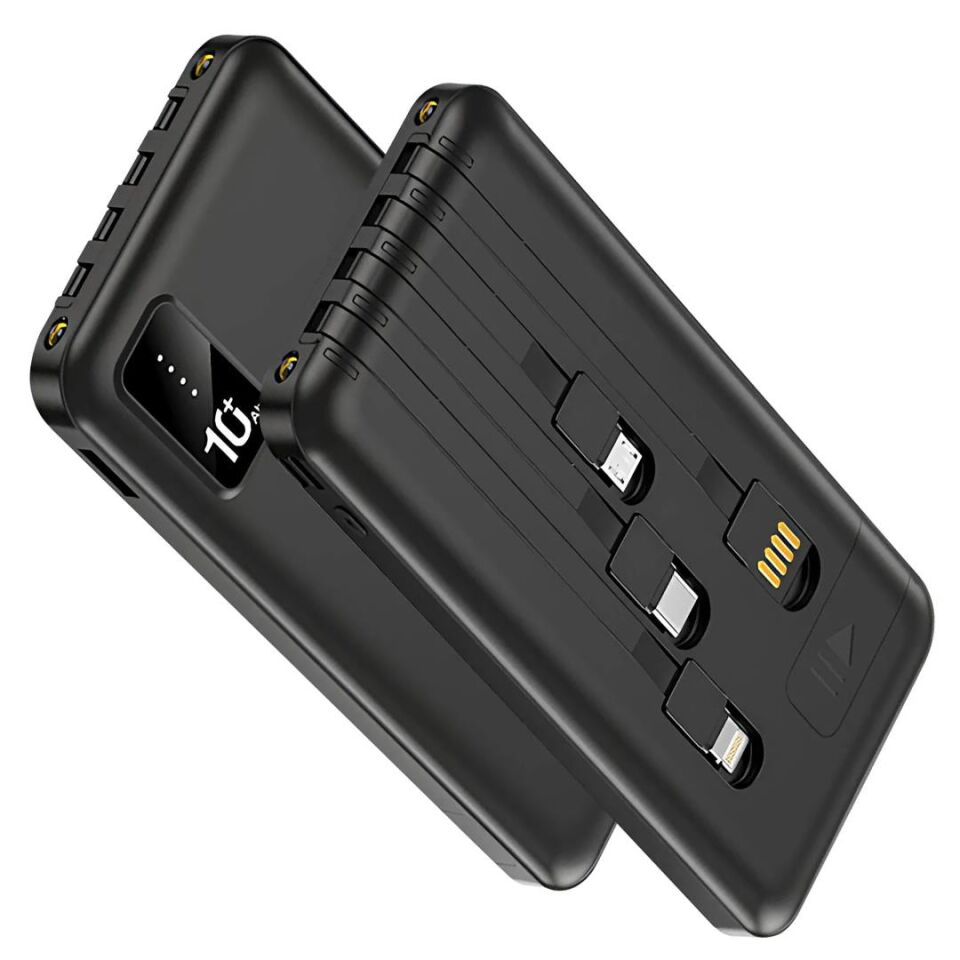 Powerway TX109 10000Mah Dijital Göstergeli Fenerli Powerbank