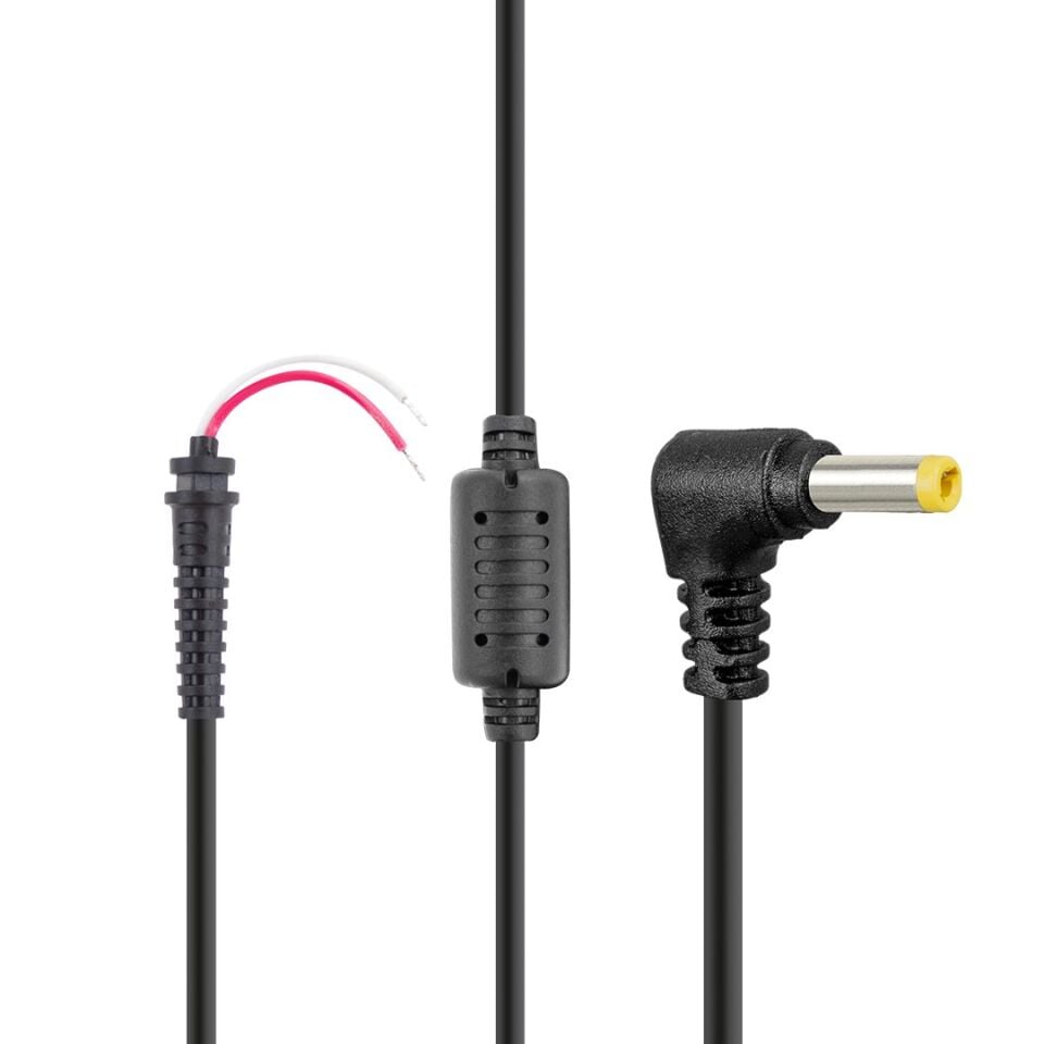 Powermaster PM-5979 1.2 Metre 4.0*1.7 Mm L Uçlu 90 Derece Jacklı Notebook Adaptör Kablo