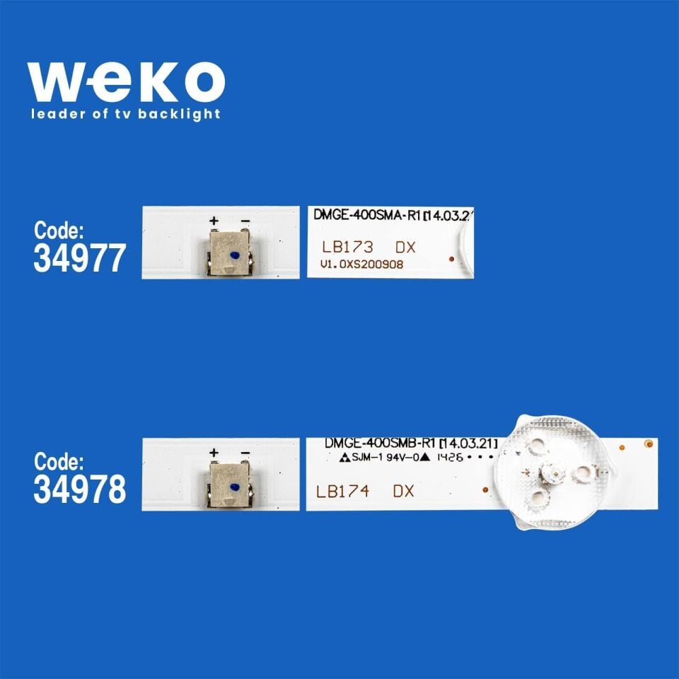 Wkset-5090 34977X2 34978X1 Samsung_2014Svs_40_Mega_3228 3 Adet Led Bar