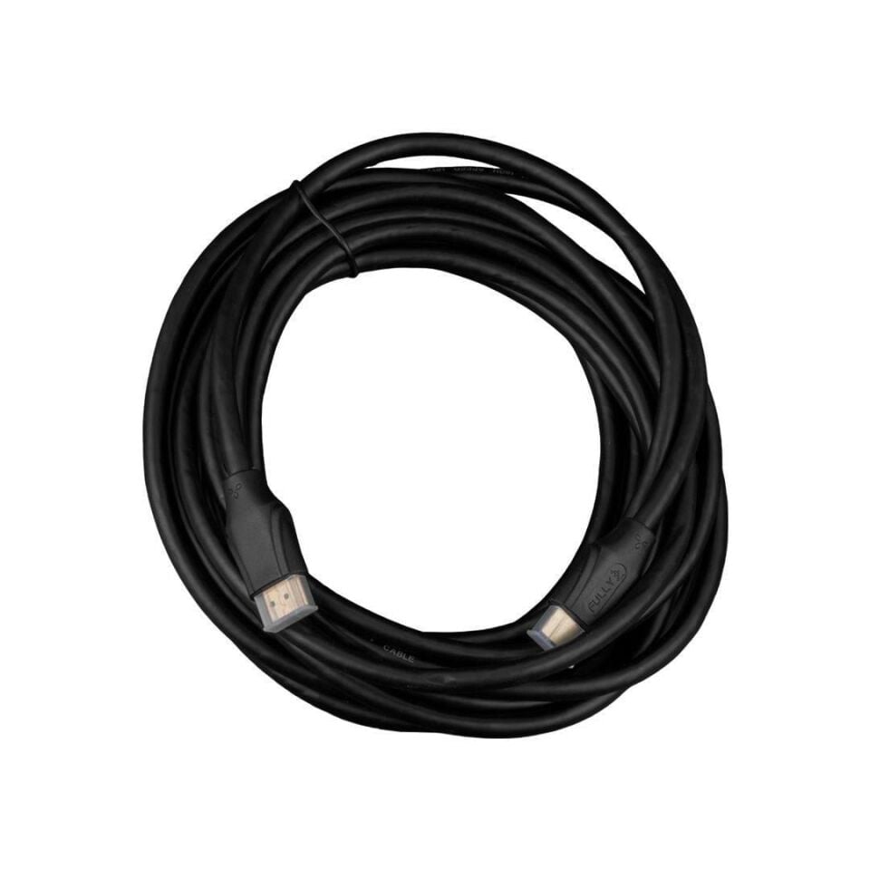 Fully G-507BS Siyah 19+1 Gold Uç V2.0 3 Metre 4K HDMI Kablo