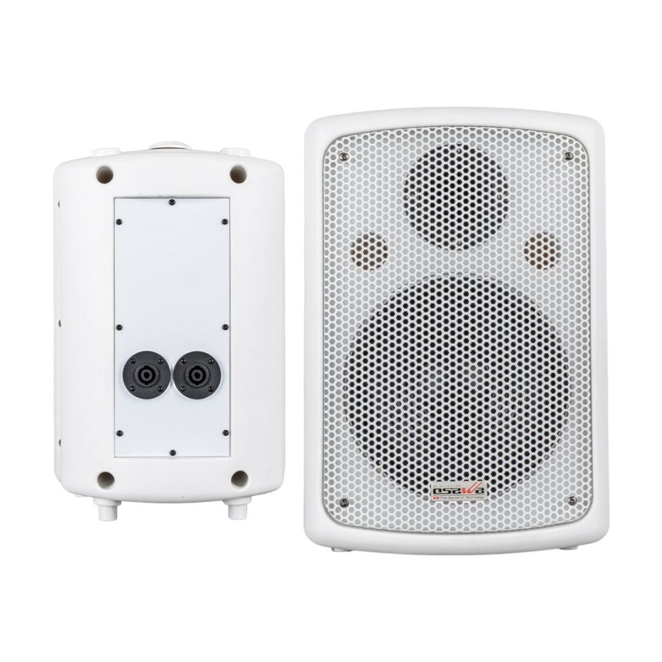 Osawa W680 2 Yollu 100 Watt 20 Cm 8 Ohm Trafosuz Beyaz Tekli Sütun Hoparlör