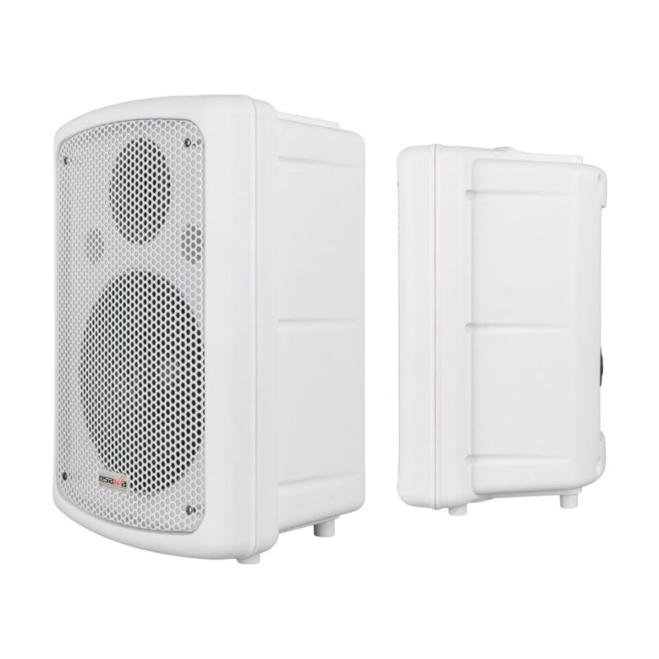 Osawa W680 2 Yollu 100 Watt 20 Cm 8 Ohm Trafosuz Beyaz Tekli Sütun Hoparlör