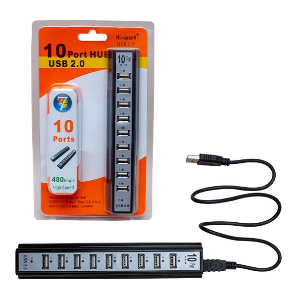 Powermaster PM-18235 10 Port Usb 2.0 Hub Çoklayıcı