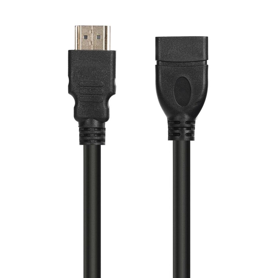 Powermaster PM-29568 HDMI Erkek HDMI Dişi 1 Metre Uzatma Kablo