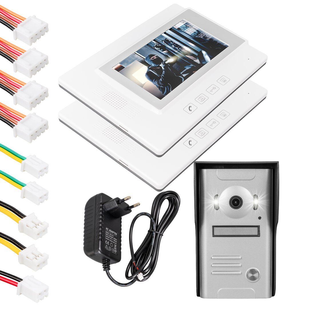 PowerMaster 37M 2 Daire 7'' Görüntülü Diafon Kapı Zili