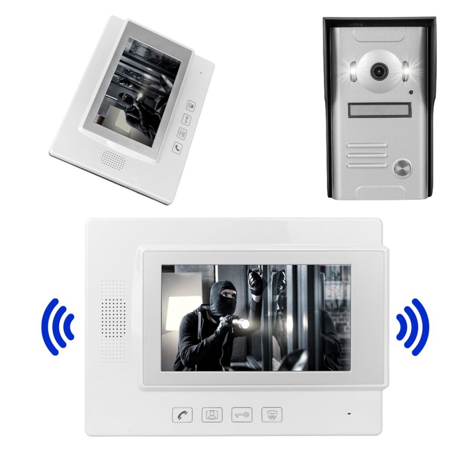 PowerMaster 37M 2 Daire 7'' Görüntülü Diafon Kapı Zili