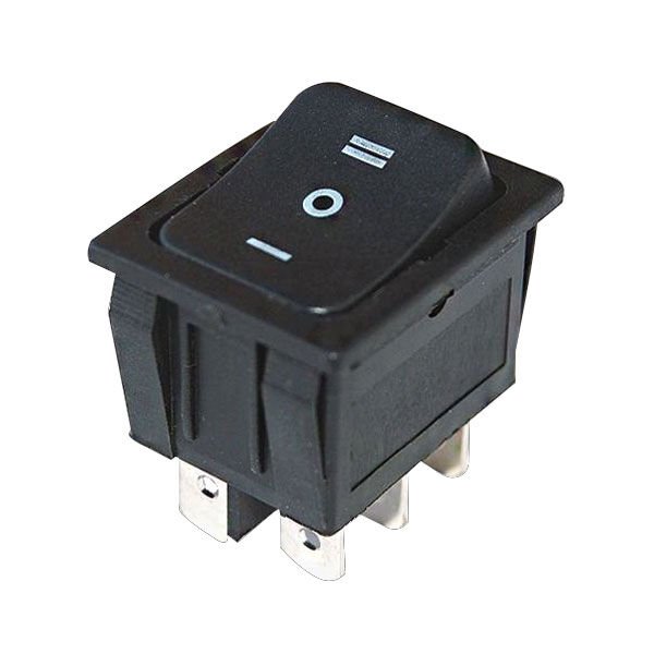 Powermaster Geniş Anahtar Işıksız (On-Off-On)