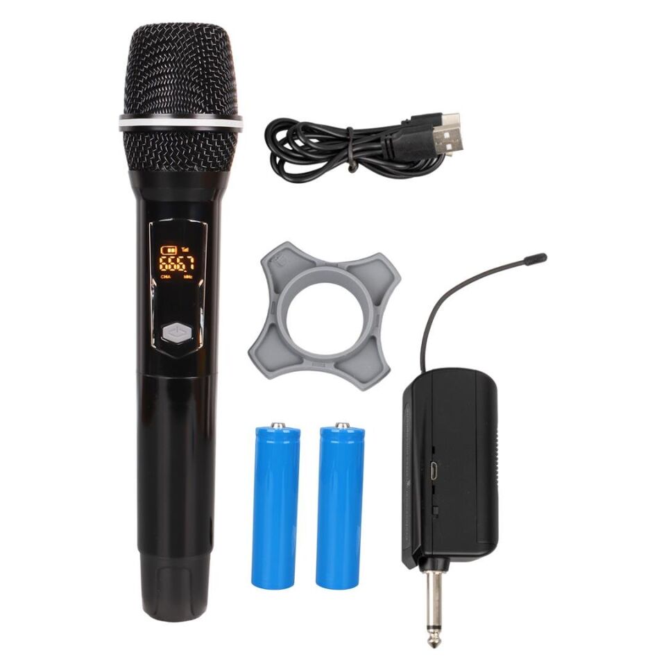 Magicvoice CP 111 Uhf Ekranlı 1 El Kablosuz Telsiz Mikrofon