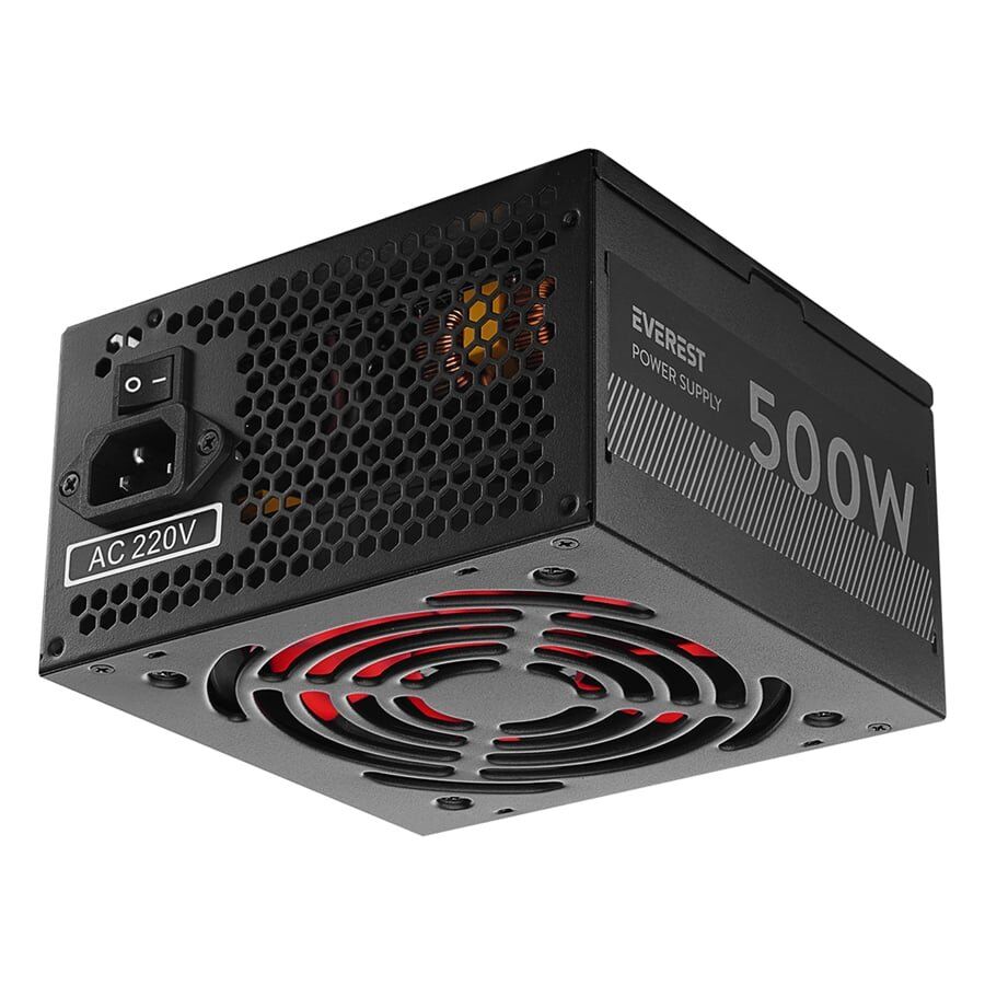 Everest Eps-500A Real 500W Oyuncu Pc Destekli Power Supply