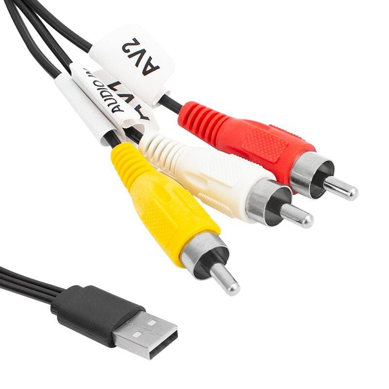 Powermaster 3 RCA Usb Çevirici 1.2 Metre Kablo