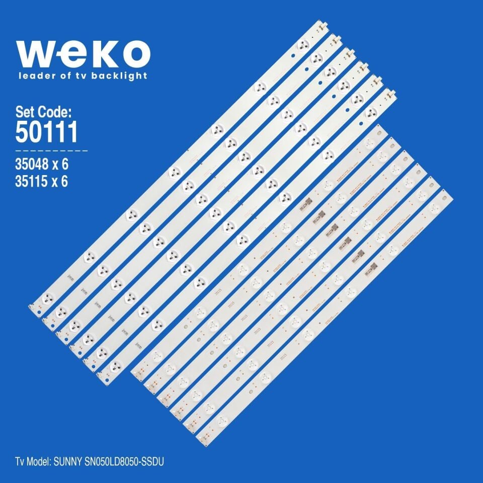 Wkset-5111 35048X6 35115X6 Svj500a33_Rev06_13Led 12 Adet Led Bar