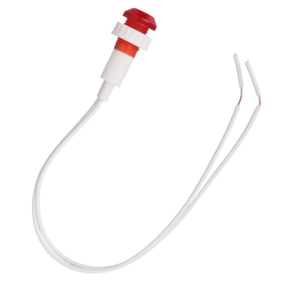 IC-227 Kablolu Sinyal Lambası Plastik 10 Mm (XD10-6W)