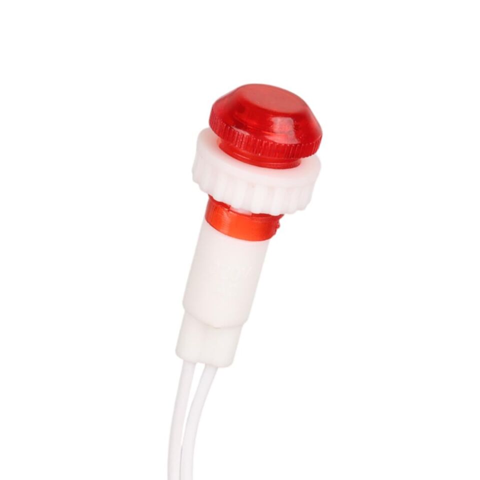 IC-227 Kablolu Sinyal Lambası Plastik 10 Mm (XD10-6W)