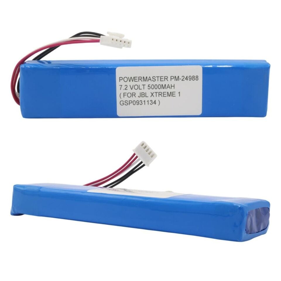 Powermaster PM-24988 7.4V 5000Mah Li-İon Lityum Batarya (JBL Xtreme1 Pili Uyumlu)