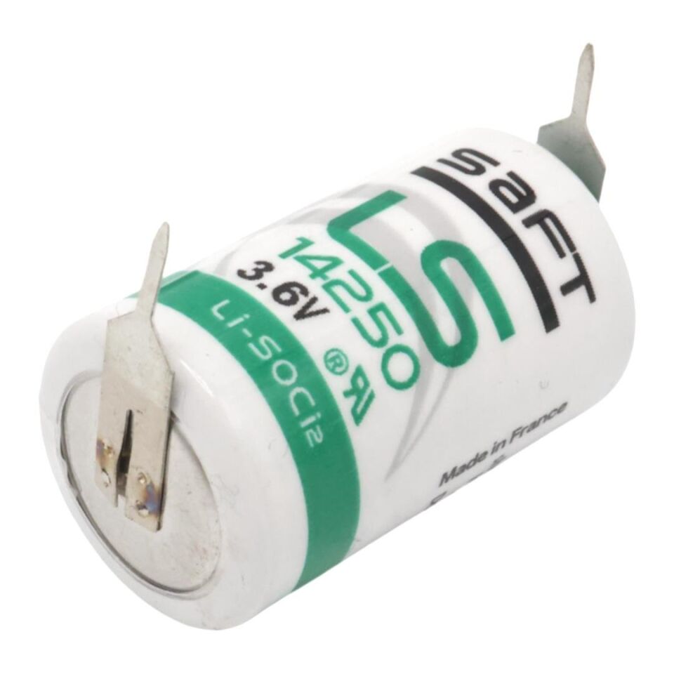 PowerMaster 1/2AA LS 3.6 Volt Kısa Boy Puntalı Lityum Pil