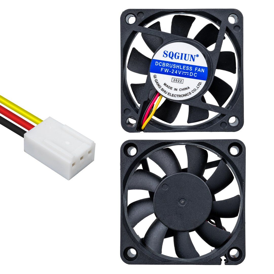 PowerMaster IC-216A Fırçasız DC Fan 60X60X15mm 24 Volt 3 Pin