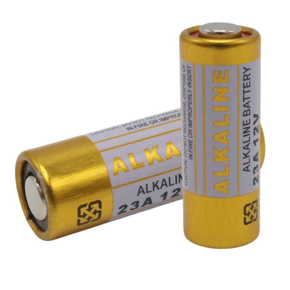 Powermaster LR23A 12 Volt 23A Kalın Alarm Pili