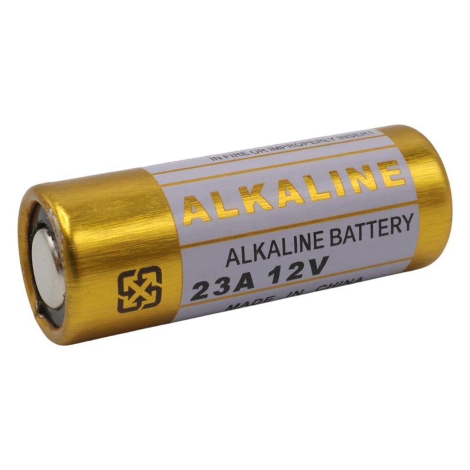 Powermaster LR23A 12 Volt 23A Kalın Alarm Pili