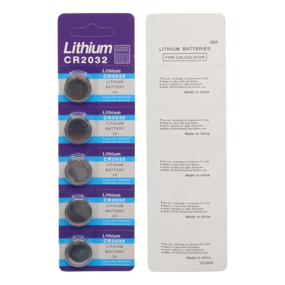 Powermaster PM-9534 CR2032 3 Volt Lityum Para Pil